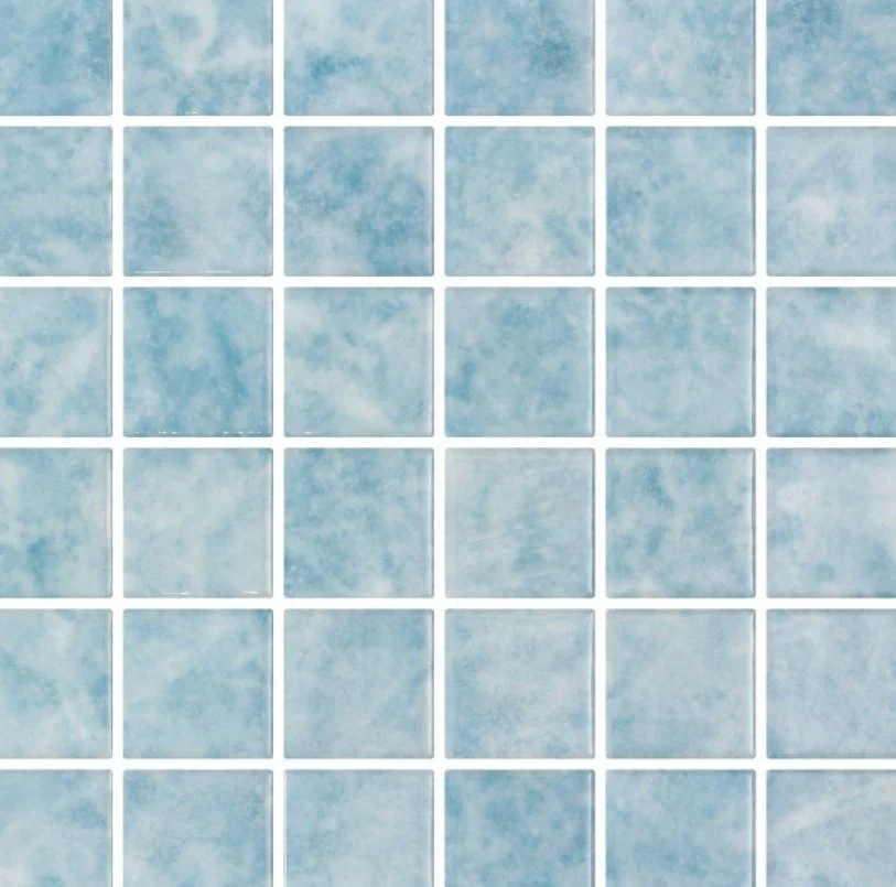 Elysium Residential Mosaic Tile (Can also be used in pools!) (*ARM 47) / Collection: Vanguard / Color: Penta los Blue - SKU: M976 / Size: "12.25 x 12.25" - (Only size available!) / Click on picture above to see enhanced view!