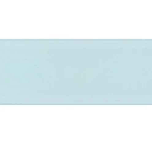 Elysium Residential Mosaic Tile (Can also be used in pools!) (*ARM 35) / Collection: Lucy / Color: Turquoise Glossy - SKU: M865 / Size: "4 x 16" - (Only size available!) / Click on picture above to see enhanced view!