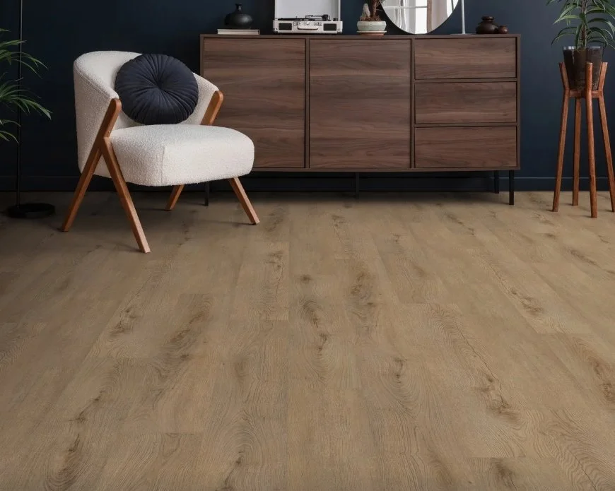 Brandon Co. Next Floor Residential Luxury Vinyl Plank / Collection: Wildwood / Color: Sienna Oak / (Available in glue down!) Click on picture above to see an enhanced view!