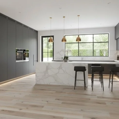Mountain Scapes Flooring Residential Luxury Vinyl Plank / Collection: Valiant / Color: Battleground / (Also available in 9 other colors!) / Click on picture above to see additional colors! *MADE IN THE USA*