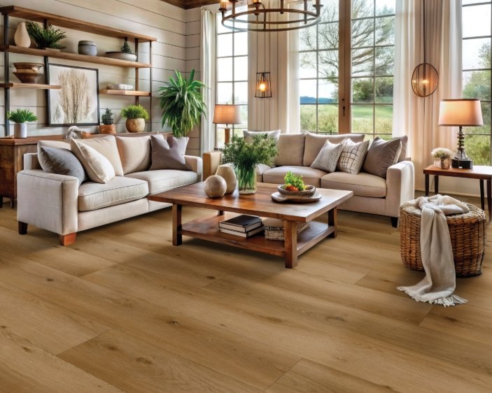 Stanton Residential Luxury Vinyl Plank / Collection: Park City / Color: Harvest Oat / (Available in click!) / Click on picture above to see enhanced view!