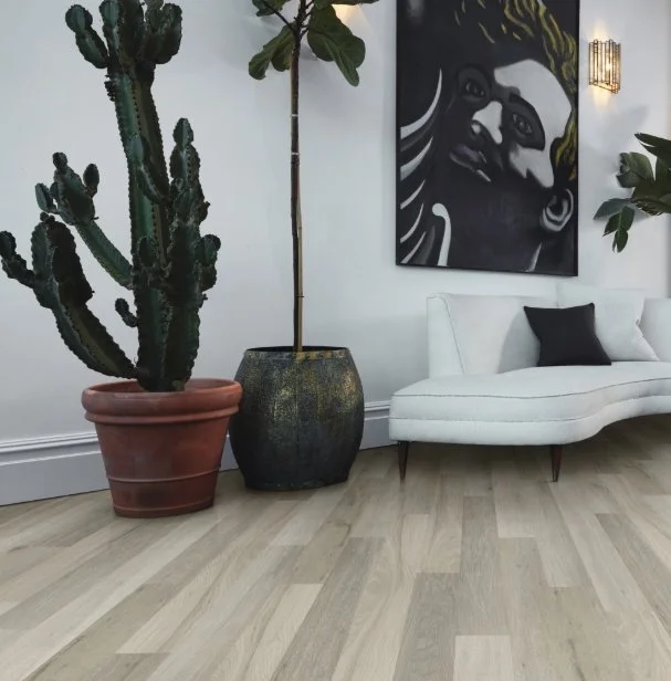 Karndean Residential Luxury Vinyl Plank / Collection: Art Select / Color: Fieldstone Ash / (Available in glue down only!) / Click on picture above to see enhanced view!
