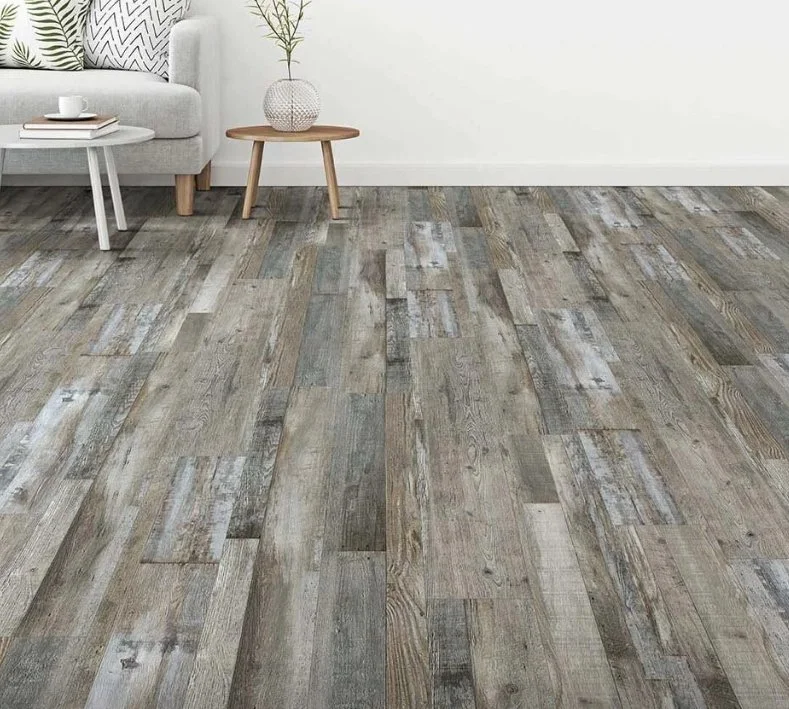 Brandon Co. Next Floor Residential Luxury Vinyl Plank / Collection: Colorado / Color: Grey Reclamation Oak / (Available in glue down!) Click on picture above to see an enhanced view!