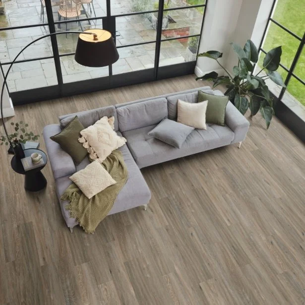Karndean Residential Luxury Vinyl Plank / Collection: Art Select / Color: Tweed Oak / (Available in glue down only!) / Click on picture above to see enhanced view!