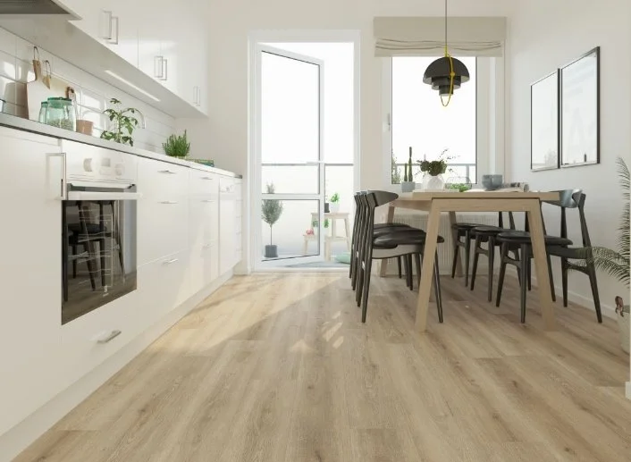 Lions Floor Residential Luxury Vinyl Plank / Collection: Bambino / Color: Dolce / (Also available in 15 other colors!) / Click on picture above to see additional colors! 