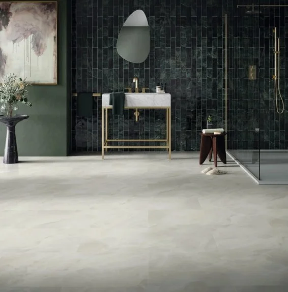 Karndean Residential Luxury Vinyl Tile / Collection: Art Select / Color: Pearl Onyx / (Available in glue down only!) / Click on picture above to see enhanced view!