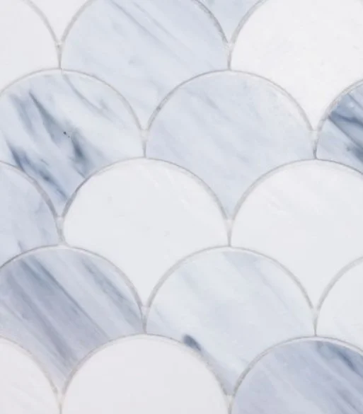 Elysium Residential Mosaic Tile (Can also be used in pools!) (*ARM 27) / Collection: Newport / Color: Scale Loft - SKU: M947 / Size: "9.50 x 9.75" - (Only size available!) / Click on picture above to see enhanced view!