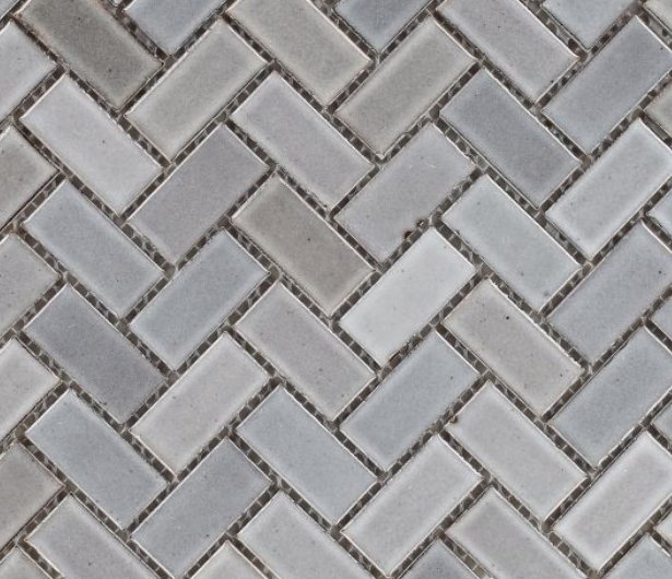 Elysium Residential Mosaic Tile (Can also be used in pools!) (*ARM 38) / Collection: Tango / Color: Grey - SKU: M699 / Size: "9.50 x 11" - (Only size available!) / Click on picture above to see enhanced view!