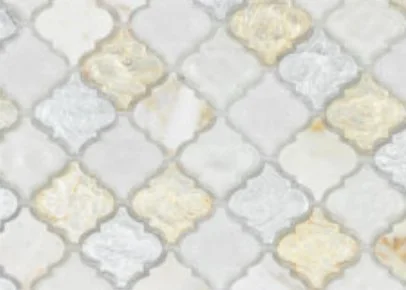 Viking Dist. Anthology Residential Mosaic Wall Tiles / Collection: Chic Collection / Color: Tuscan Arabesque - SKU: ANTHCHTA / Size: "12 x 12" - (Only size available!) / No link available to see enhanced view!