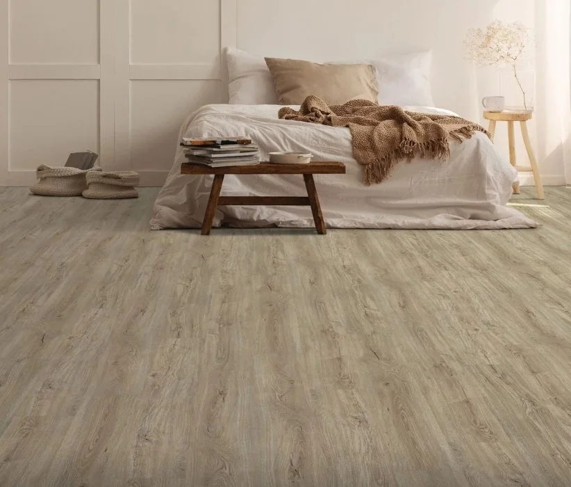 Brandon Co. Next Floor Residential Luxury Vinyl Plank / Collection: Medalist / Color: Linen Oak / (Available in glue down!) Click on picture above to see an enhanced view!