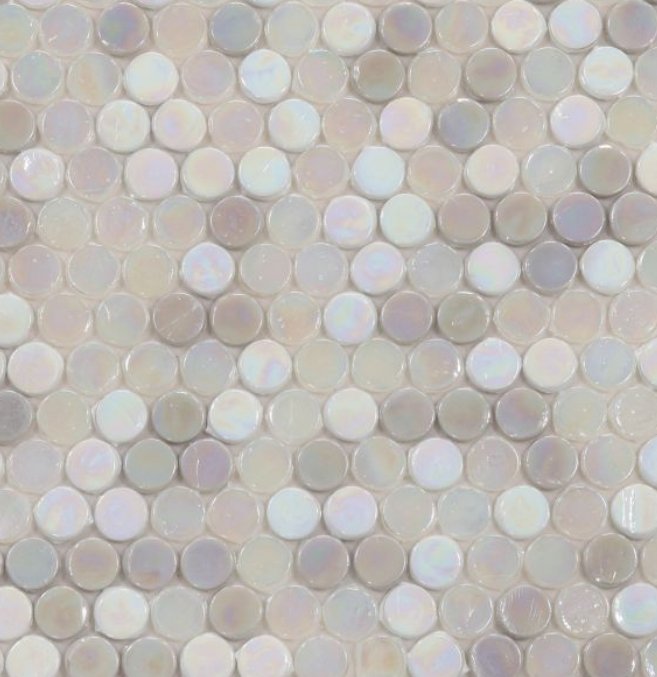 Elysium Residential Mosaic Tile (Can also be used in pools!) (*ARM 30) / Collection: Inari / Color: Penny New - SKU: M344 / Size: "11.75 x 11.75" - (Only size available!) / Click on picture above to see enhanced view!