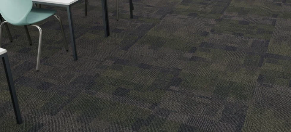 Mohawk Aladdin Commercial Glue Down Carpet Tiles / Collection: Design Medley II / Color: Assortment / (Available in 5 other colors!) / Click on picture above to see additional colors!