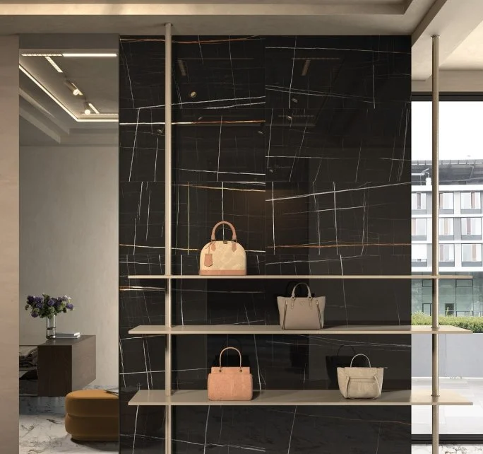 Viking Dist. Florida Tile Residential Porcelain Wall & Floor Tile / Collection: Indulge / Color: Sahara Noir - SKU: FTIIND60P36x36 / Size: 36" x 36" - (Available in more sizes!) / Click on picture above to see enhanced view! 