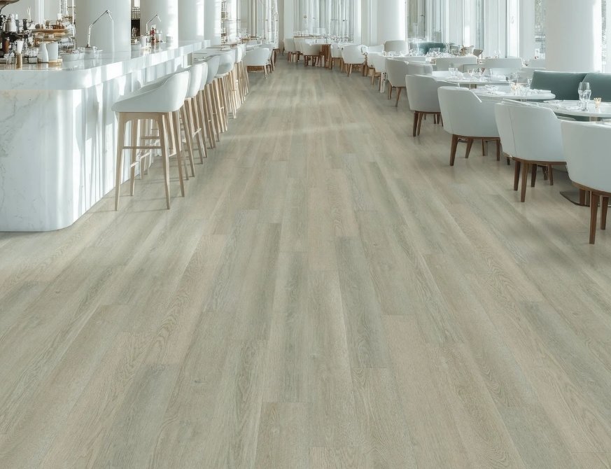 Brandon Co. Diamond Living Residential Luxury Vinyl Plank / Collection: Level Best II / Color: Cloudveil Oak / (Available in glue down!) No link available to see enhanced view!