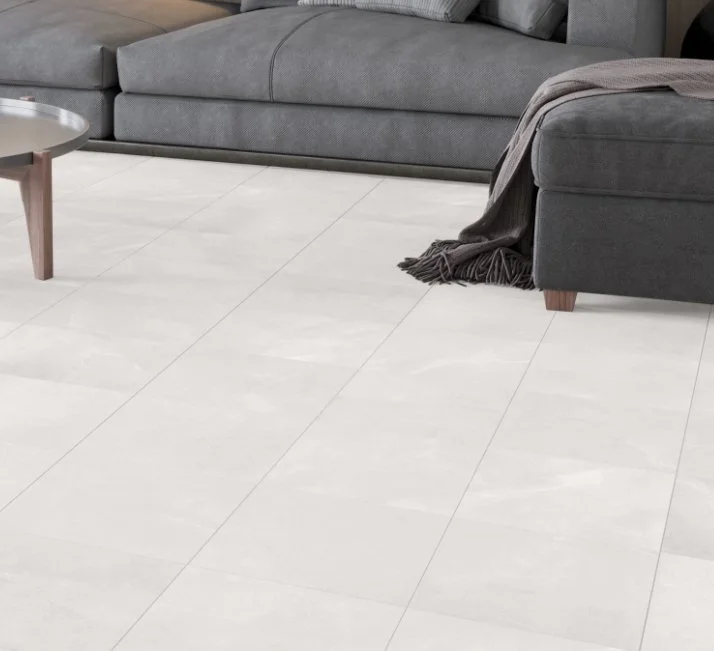 Esmer Residential Porcelain Floor Tile / Collection: Vernon / Color: White Matte / SKU:  F07VERNWH1313 / Size: 13" x 13" - (Available in more sizes!) / Click on picture above to see enhanced view! 