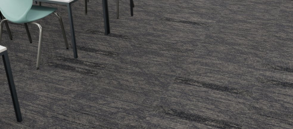 Mohawk Aladdin Commercial Glue Down Carpet Tiles / Collection: Monumental Impact (Details Matter) / Color: Space Large Accent Stripe / (Available in 3 other colors!) / Click on picture above to see additional colors!