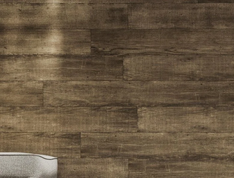 BeauFlor Luxury Sheet Vinyl (Linoleum) / Collection: Metro + / Color: Barnwood Crossing Coffee 661D / (Available in 12' Foot Rolls) / (Available in 6 other colors!) / Click on picture above to see additional colors! 