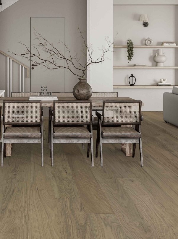 Adleta Bella Cera Residential Engineered Hardwood Flooring / Collection: Monza / Color: French Country / (Available in glue down, stapled, click, & float!) / (Available in 8 other colors!)  / Click on picture above to view additional colors!