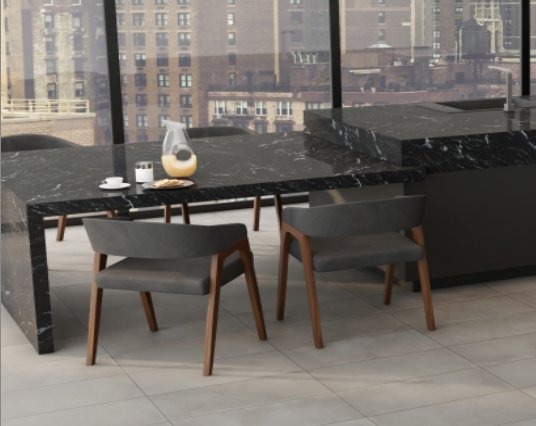 Viking Dist. ICTC Residential Porcelain Floor & Wall Tiles / Collection: Portobello - Fusion / Color: Graphite - SKU: PBFUSGRA1224 / Size: 12" x 24" - (More sizes available!) / No link available to see enhanced view!