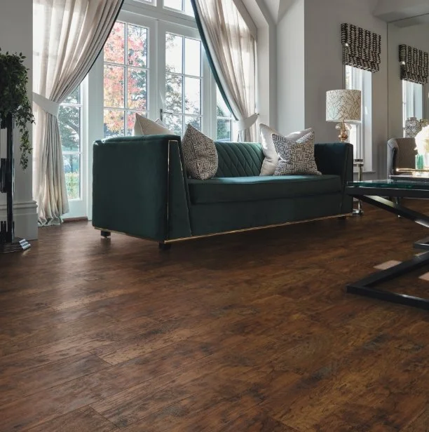 Karndean Residential Luxury Vinyl Plank / Collection: Art Select / Color: Hickory Peppercorn / (Available in glue down only!) / Click on picture above to see enhanced view!