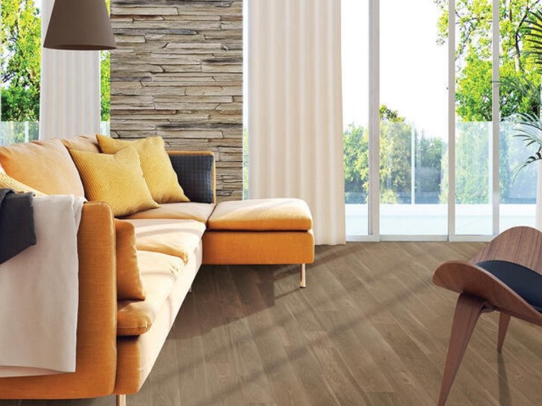 BeauFlor Luxury Sheet Vinyl (Linoleum) / Collection: Omega + / Color: Stellar Oak Peanut 616M / (Available in 12' Foot Rolls) / (Available in 6 other colors!) / Click on picture above to see additional colors!