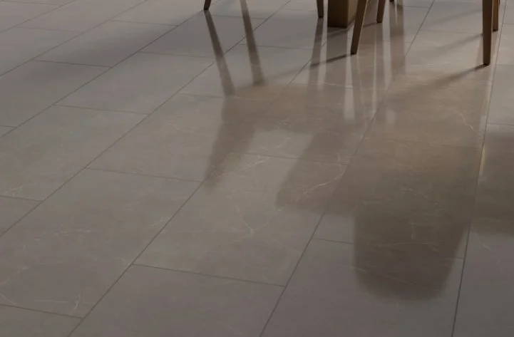 Esmer Residential Porcelain Floor Tile / Collection: Sterlina II / Color: Henna Polished / SKU: F20STERHE1224P / Size: 12" x 24" - (Available in more sizes and in a matte version!) / Click on picture above to see enhanced view! 