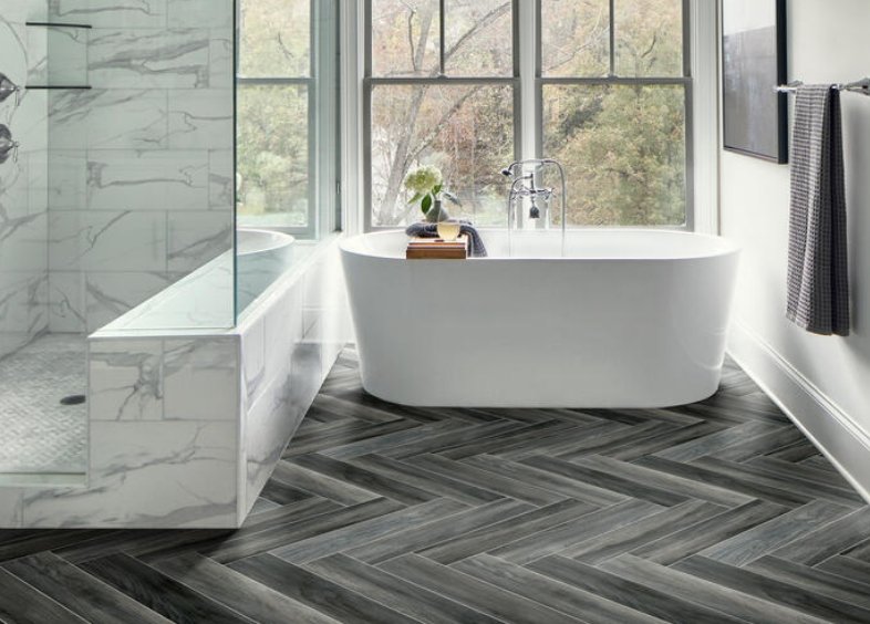 BeauFlor Luxury Sheet Vinyl (Linoleum) / Collection: BlacktexHD / Color: Velvet 996D / (Available in 13'2 Foot Rolls) / (Available in 6 other colors!) / Click on picture above to see additional colors!