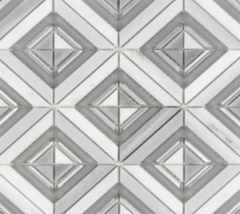 Viking Dist. Anthology Residential Mosaic Wall Tiles / Collection: Casablanca / Color: Taza - SKU: ANTHCATA / Size: "12 x 12" - (Only size available!) / No link available to see enhanced view!