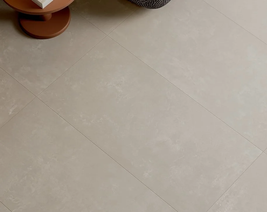 Bolick Dist. Del Conca Residential Porcelain Tile / Collection: Essential / Color: Beige -SKU: HET01 / Size: 24" x 48" - (Available in more sizes!) / No link available to see enhanced view! 