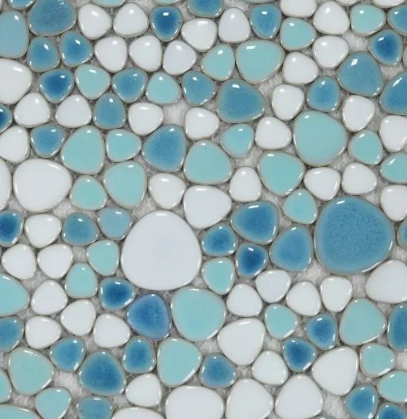 Elysium Residential Mosaic Tile (Can also be used in pools!) (*ARM 38) / Collection: Growing / Color: Jewel Iris - SKU: M877 / Size: "11.50 x 11.50" - (Only size available!) / Click on picture above to see enhanced view!
