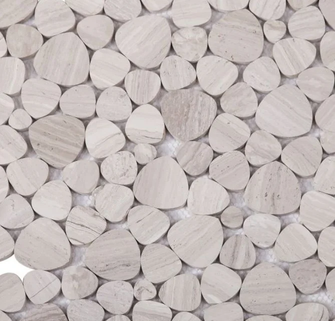 Elysium Residential Mosaic Tile (*ARM 1) / Collection: Aphrodite / Color: Grey - SKU: M148 / Size: 12" x 12" - (Only size available!) / Click on picture above to see enhanced view! 