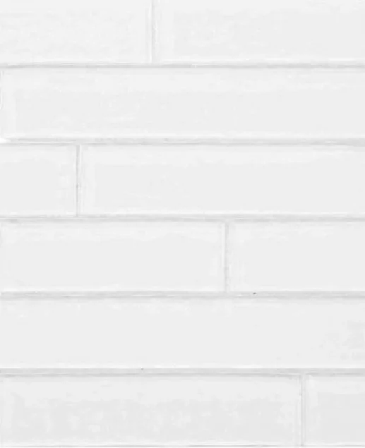 Elysium Residential Mosaic Tile (Can also be used in pools!) (*ARM 32) / Collection: Ripple / Color: White Glossy - SKU: M4495 / Size: "11.75 x 11.75" - (Only size available!) / Click on picture above to see enhanced view!