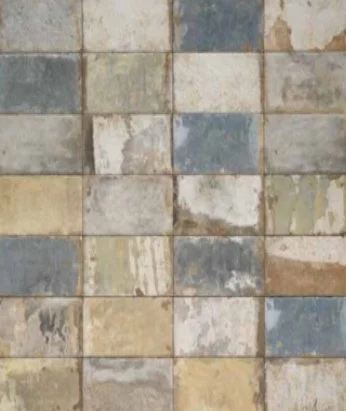 Viking Dist. ICTC Residential Porcelain Floor Tiles / Collection: Havana / Color: Old Havana Mix - SKU: MDHAVOLD48 / Size: 4" x 8" - (Only size available!) / No link available to see enhanced view! 