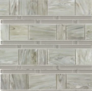 Viking Dist. Anthology Residential Mosaic Wall Tiles / (Can also be used in pools!) / Collection: Glassique Collection / Color: Interlude Sepia - SKU: ANTHGLIS / Size: "12 x 13" - (Only size available!) / No link available to see enhanced view!