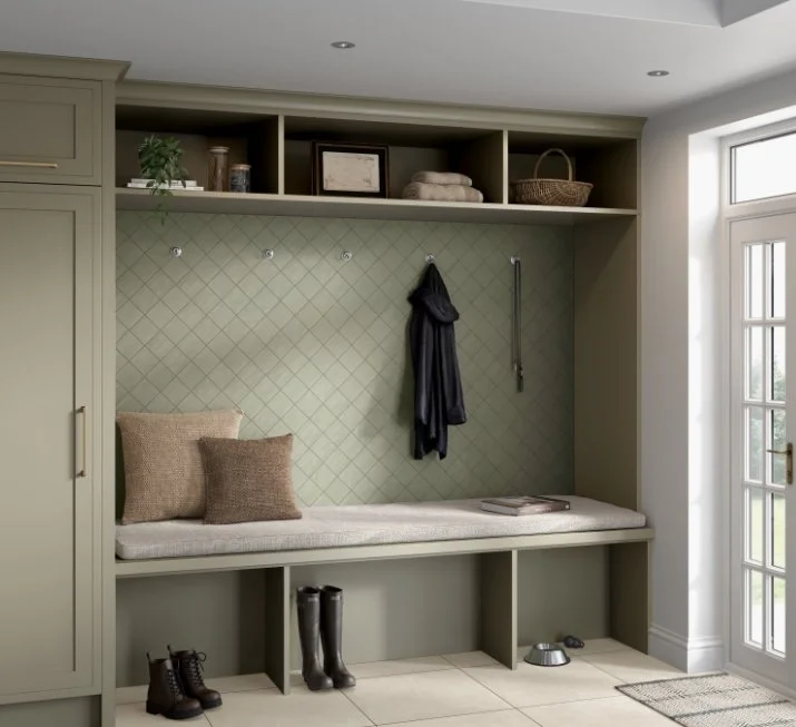 Esmer Residential Glazed Ceramic Wall Tile / Collection: Hues / Color: Kale / SKU:   W21HUESKA0404 / Size: 4" x 4" - (Available in more sizes!) / Click on picture above to see enhanced view!