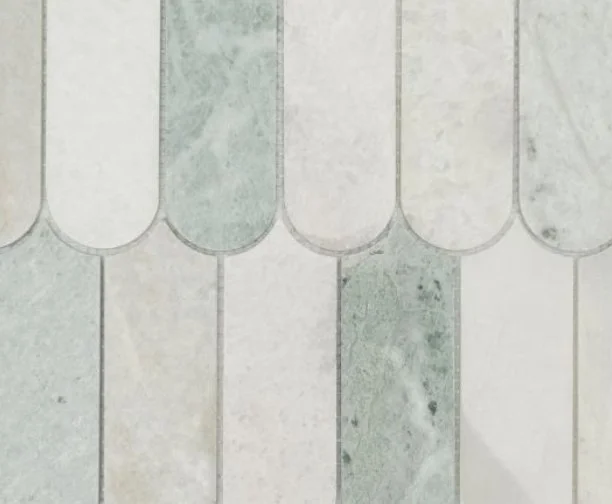 Elysium Residential Mosaic Tile (*ARM 17) / Collection: Piano / Color: Green Polished - SKU: M4902 / Size: "10 x 11.75" - (Only size available!) / Click on picture above to see enhanced view! 