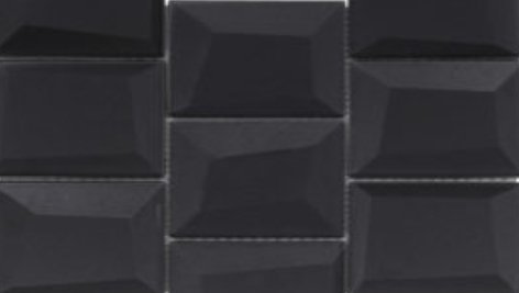 Viking Dist. Anthology Residential Mosaic Wall Tiles / Collection: Monet Magic / Color: Smokey Blocks - SKU: ANTHMMSBL / Size: "9 x 12" - (Also available in brick & hexagon shapes!) / No link available to see enhanced view!