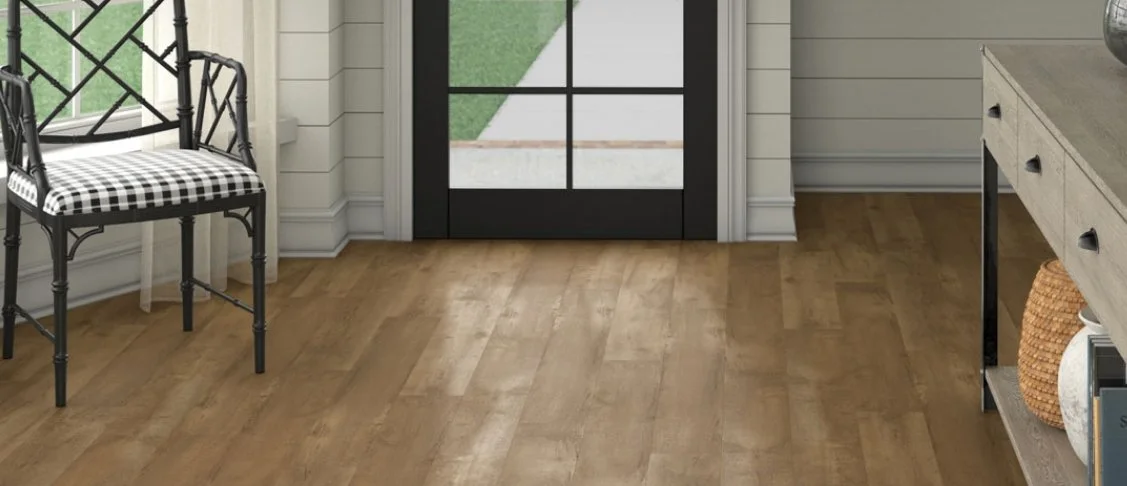 NovaFlor Residential Luxury Vinyl Plank / Collection: Ellis / Color: Provincial Oak Williamsburg / (Available in click or glue down!) / Click on picture above to see enhanced view!