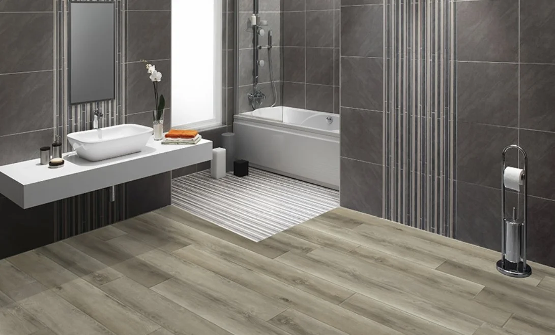 Johnson Hardwood Residential Luxury Vinyl Plank / Collection: Skyview / Color: Nimbus / (Available in click only!) / (Available in 11 other colors!)  / Click on picture above to view additional colors!