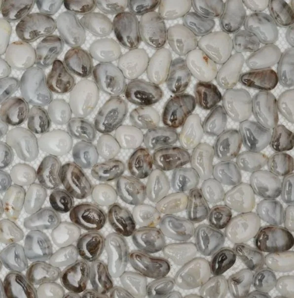 Elysium Residential Mosaic Tile (*ARM 29) / Collection: Art / Color: Pebble Amber - SKU: M4795 / Size: "12 x 12" - (Only size available!) / Click on picture above to see enhanced view!
