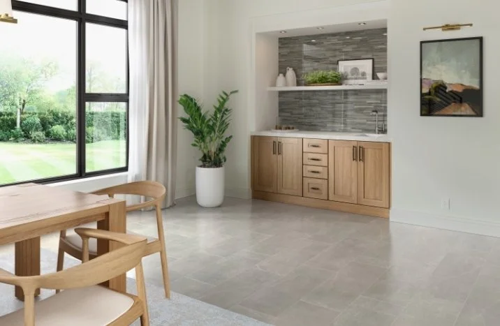 Esmer Residential Porcelain Floor Tile / Collection: Sterlina II / Color: Dove Polished / SKU: F20STERDO1224P / Size: 12" x 24" - (Available in more sizes and in a matte version!) / Click on picture above to see enhanced view! 