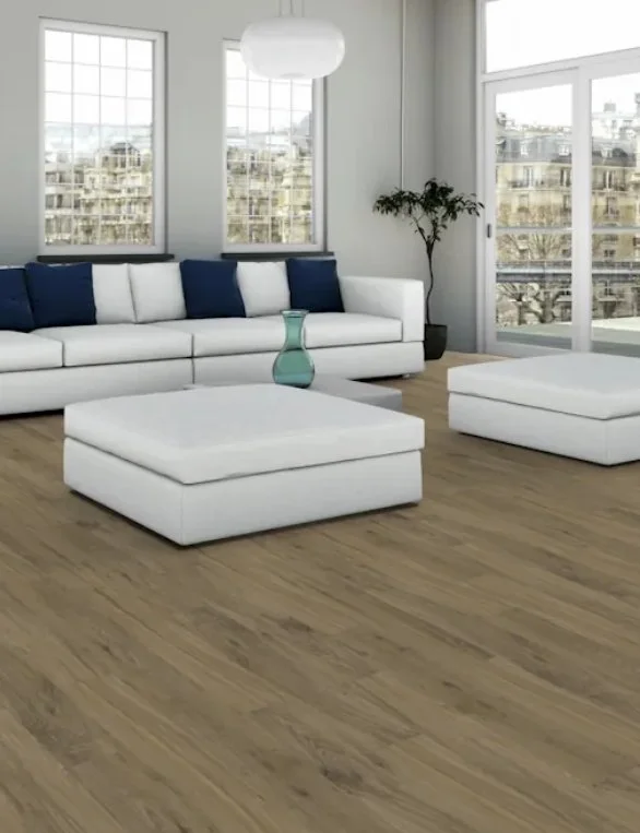 Adleta Earthwerks Residential Luxury Vinyl Plank / Collection: Development-Devan / Color: Graze / (Available in a glue down!) Click on picture above to see an enhanced view!