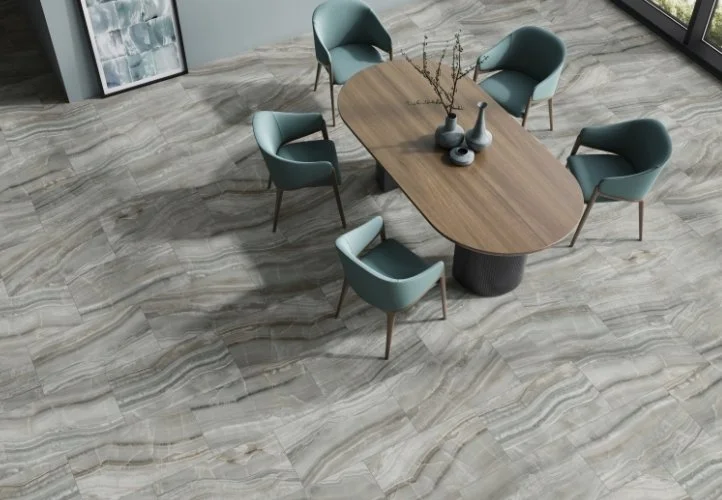 Esmer Residential Porcelain Floor Tile / Collection: Persona / Color: Whisper Matte / SKU: F17PERSWS1530M / Size: 15" x 30" - (Available in more sizes!) / Click on picture above to see enhanced view! 