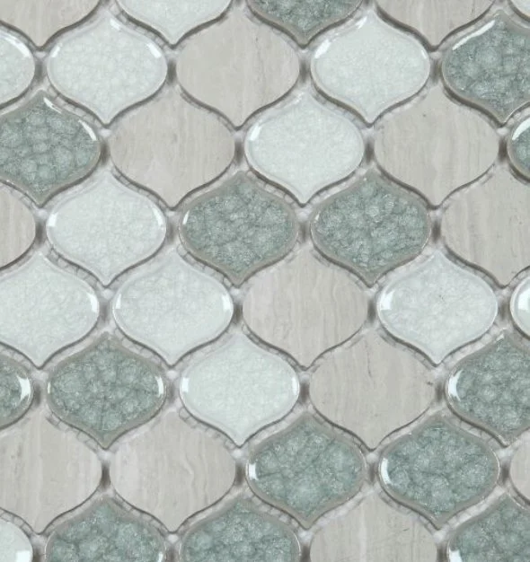 Elysium Residential Mosaic Tile (*ARM 15) / Collection: Van Gogh / Color: Swiss Blue - SKU: M4100 / Size: "11 x 11" - (Only size available!) / Click on picture above to see enhanced view! 