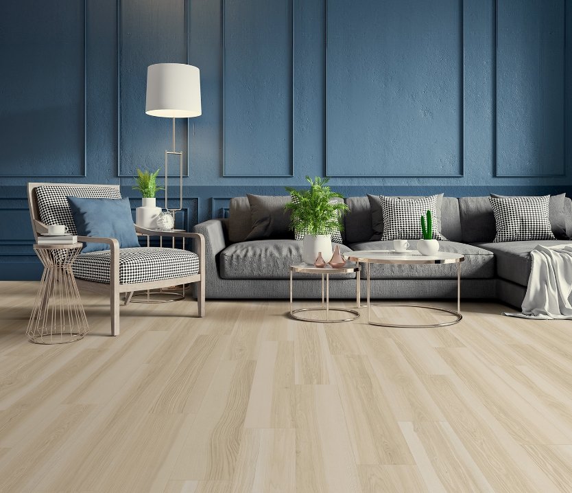Engineered Floor Residential Luxury Vinyl Plank / Collection: Divine / Color: Embellish / (Also available in 11 other colors!) / Click on picture above to see additional colors!