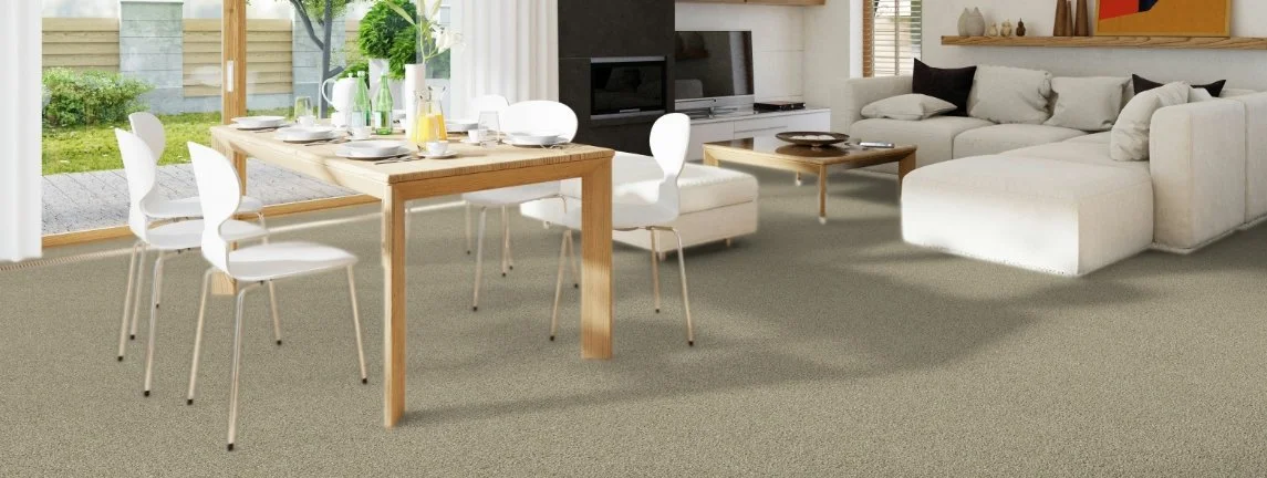 Dreamweaver Residential Carpet / Collection: Clear Skies III / Color: Cream / (Available in 16 other colors!) / Click on picture above to see additional colors!