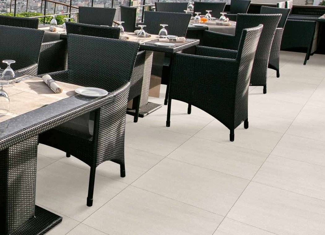 Bolick Dist. Del Conca Residential Outdoor Tile / Collection: West 57th / Color: Bianco -SKU: HWS210 / Size: 24" x 24" - (Available in more sizes!) /No link available to see enhanced view! 