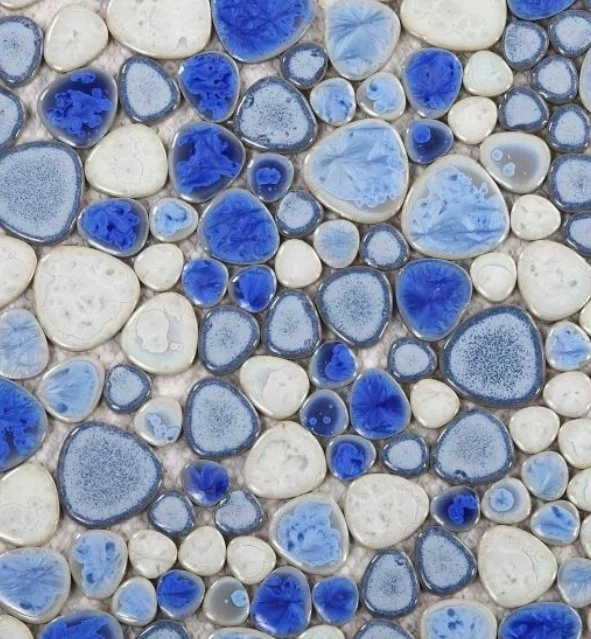 Elysium Residential Mosaic Tile (Can also be used in pools!) (*ARM 39) / Collection: Growing / Color: Sapphire - SKU: M3692 / Size: "11.50 x 11.50" - (Only size available!) / Click on picture above to see enhanced view!