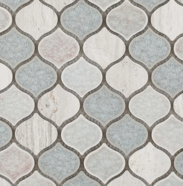 Elysium Residential Mosaic Tile (*ARM 15) / Collection: Van Gogh / Color: Flare - SKU: M108 / Size: "11 x 11" - (Only size available!) / Click on picture above to see enhanced view! 