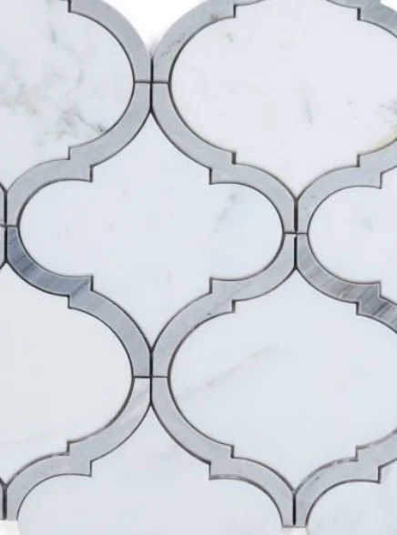 Elysium Residential Mosaic Tile (*ARM 36) / Collection: Alice / Color: Precious Sky - SKU: M987 / Size: "11.50 x 12" - (Only size available!) / Click on picture above to see enhanced view!